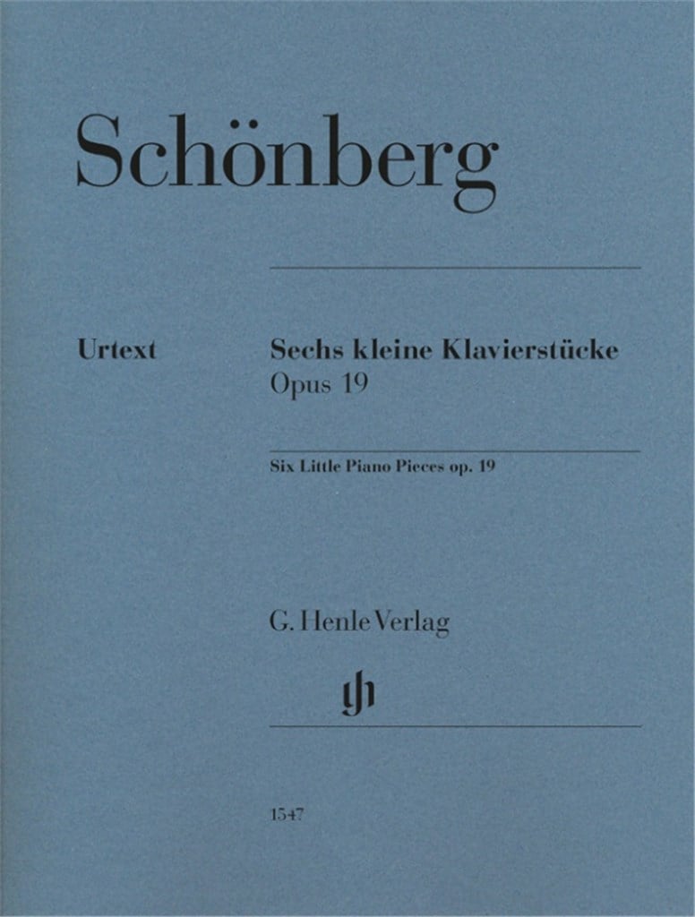 Sechs Kleine klavierstücke